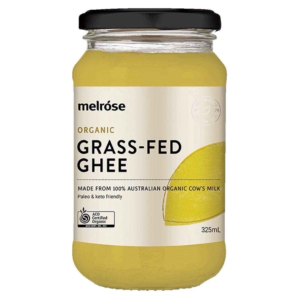 Melrose Organic Grass Fed Ghee 325ml