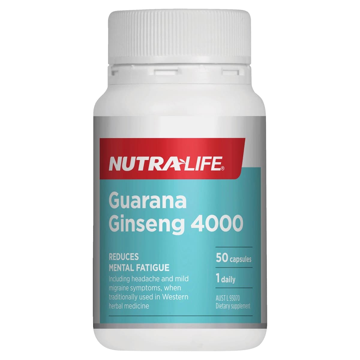 Nutralife Guarana Ginseng 4000 50C