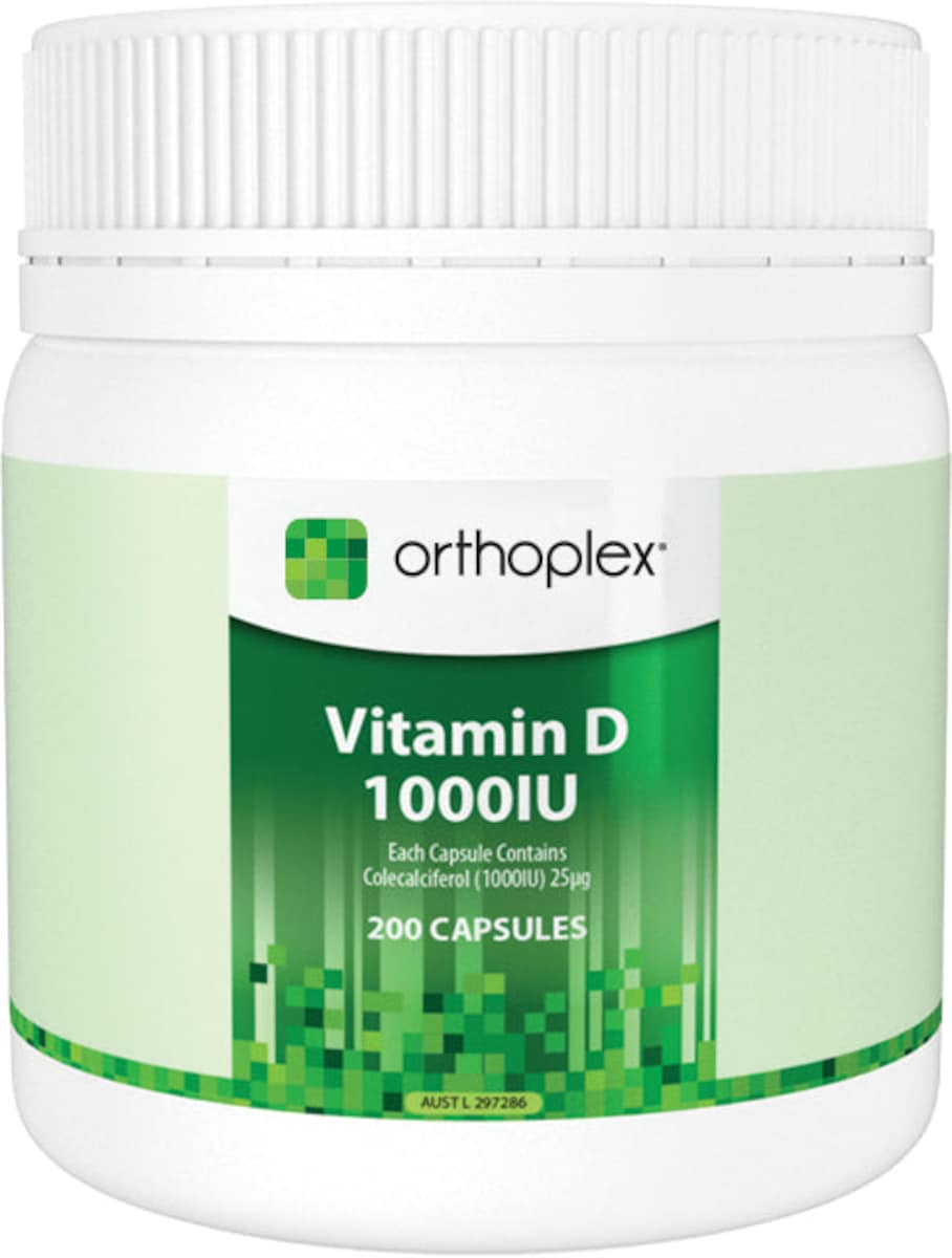 Orthoplex Green Vitamin D3 1000Iu 200C