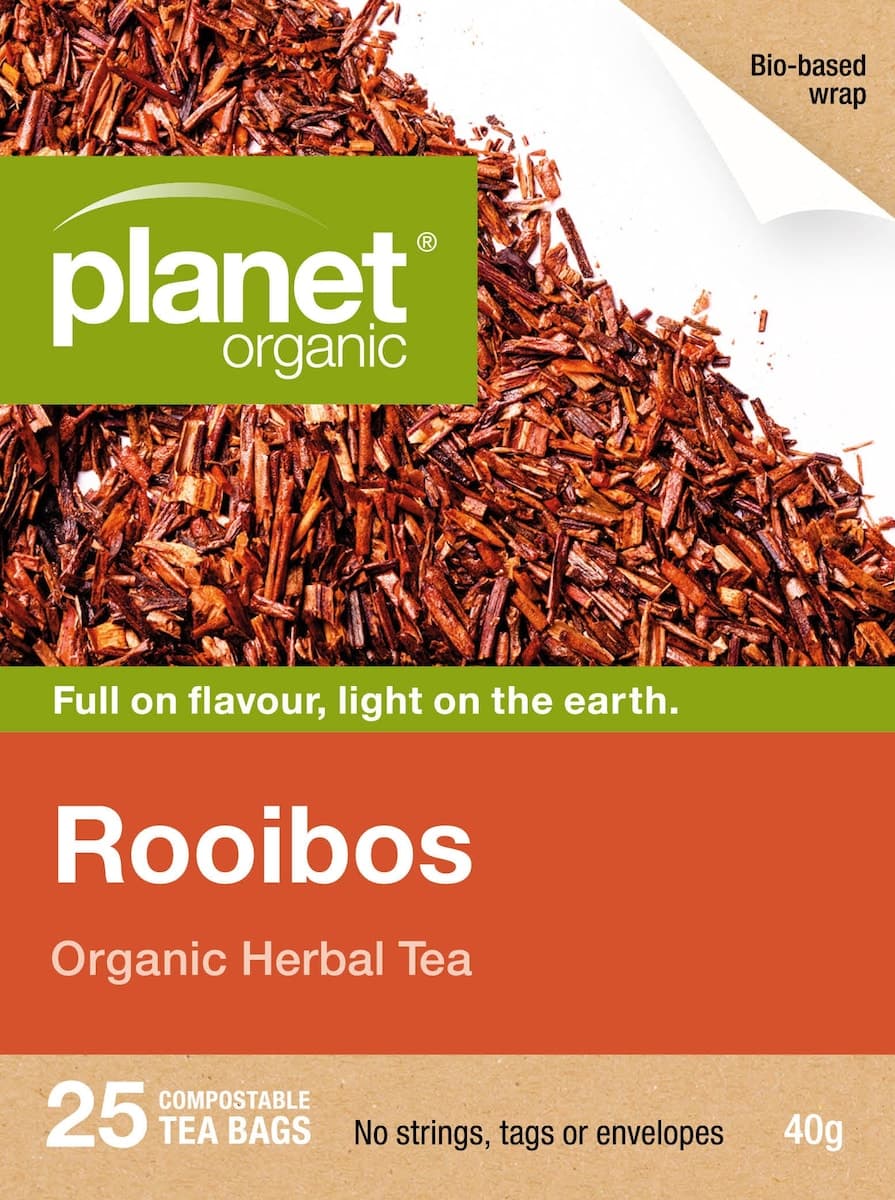 Planet Organic Rooibos Tea 25 Tea Bags