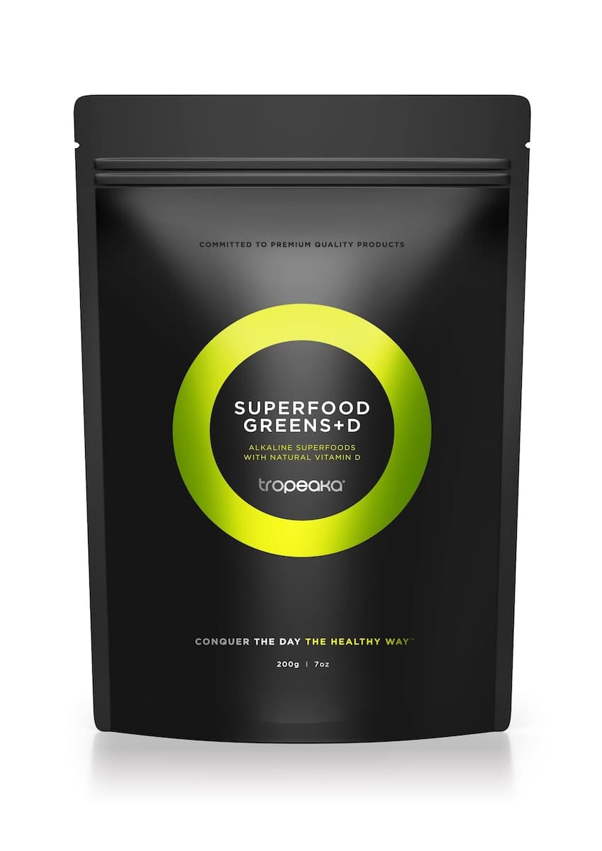 Tropeaka Superfood Greens + D Powder 200g