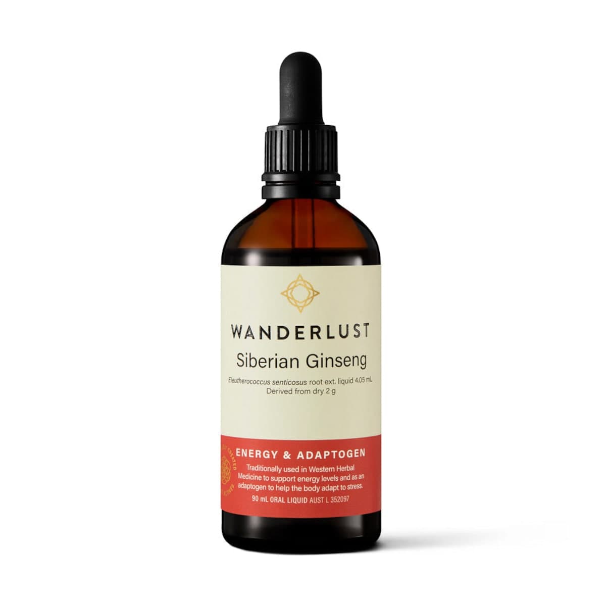 Wanderlust Siberian Ginseng Drops 90ml