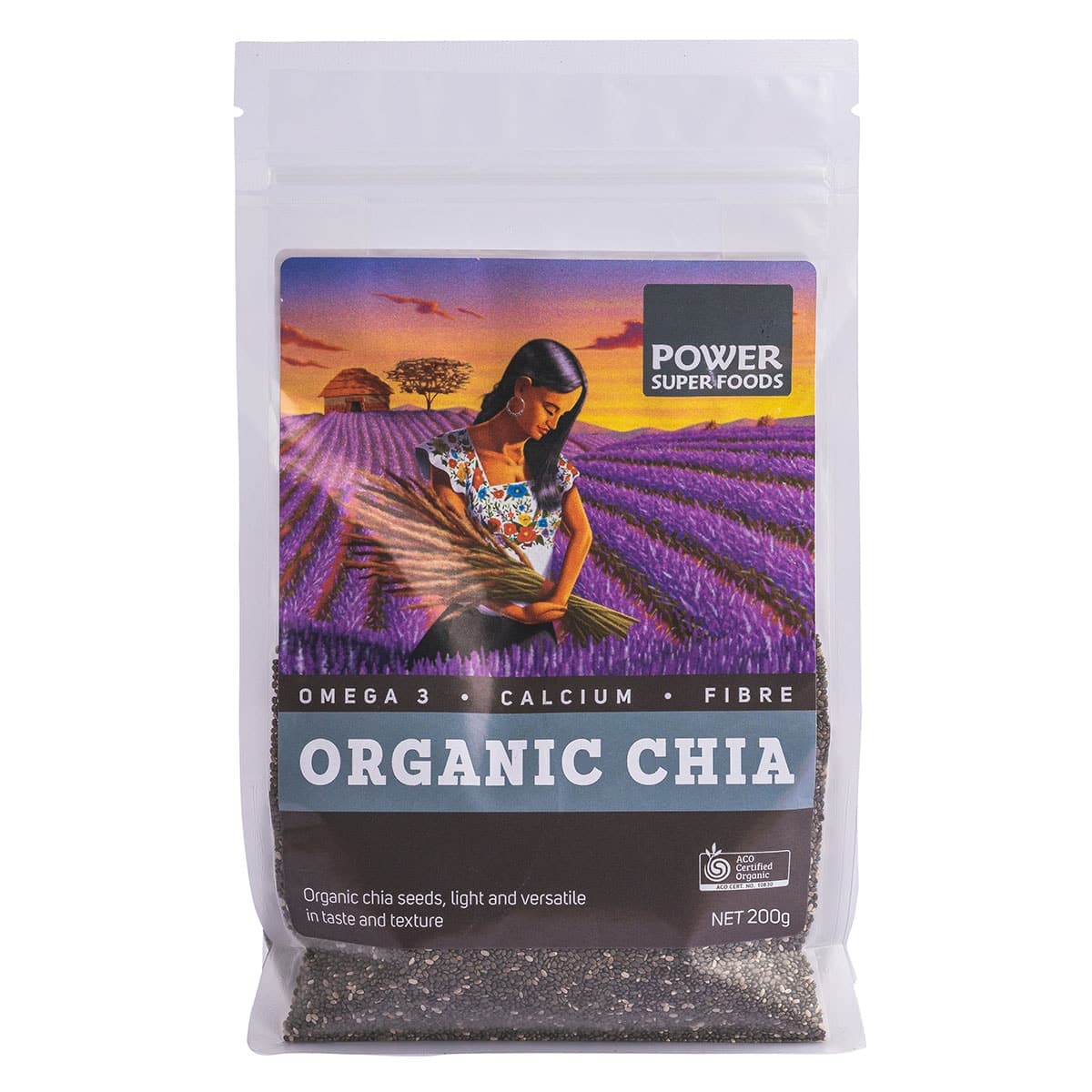 Power Super Foods Chia Seeds Organic 200g