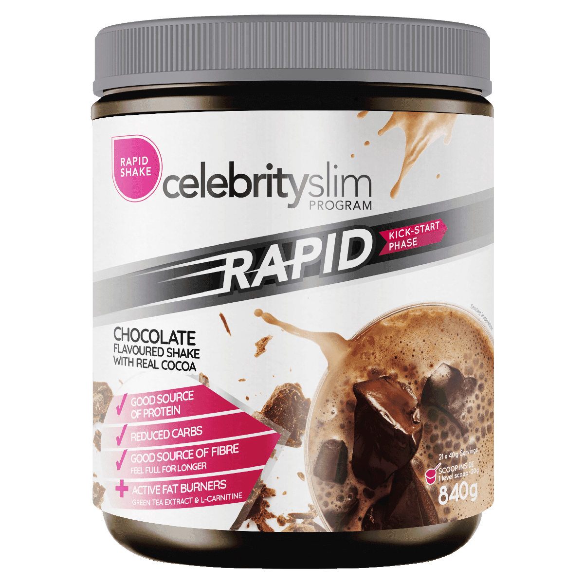 Celebrity Slim Rapid Chocolate Shake 840g