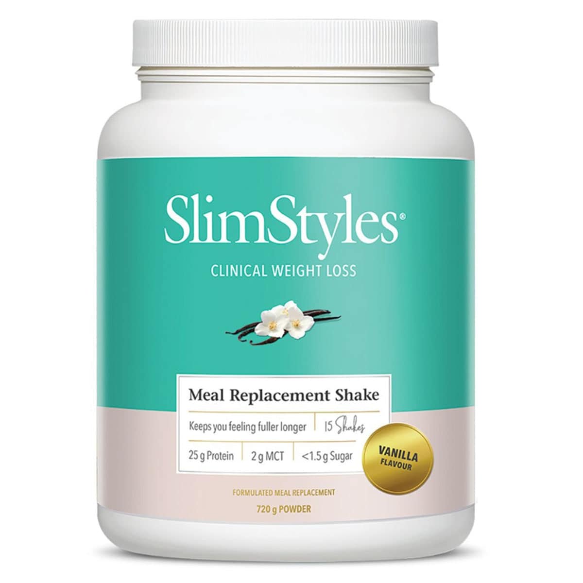 Slimstyles Meal Replacement Shake Vanilla 720g