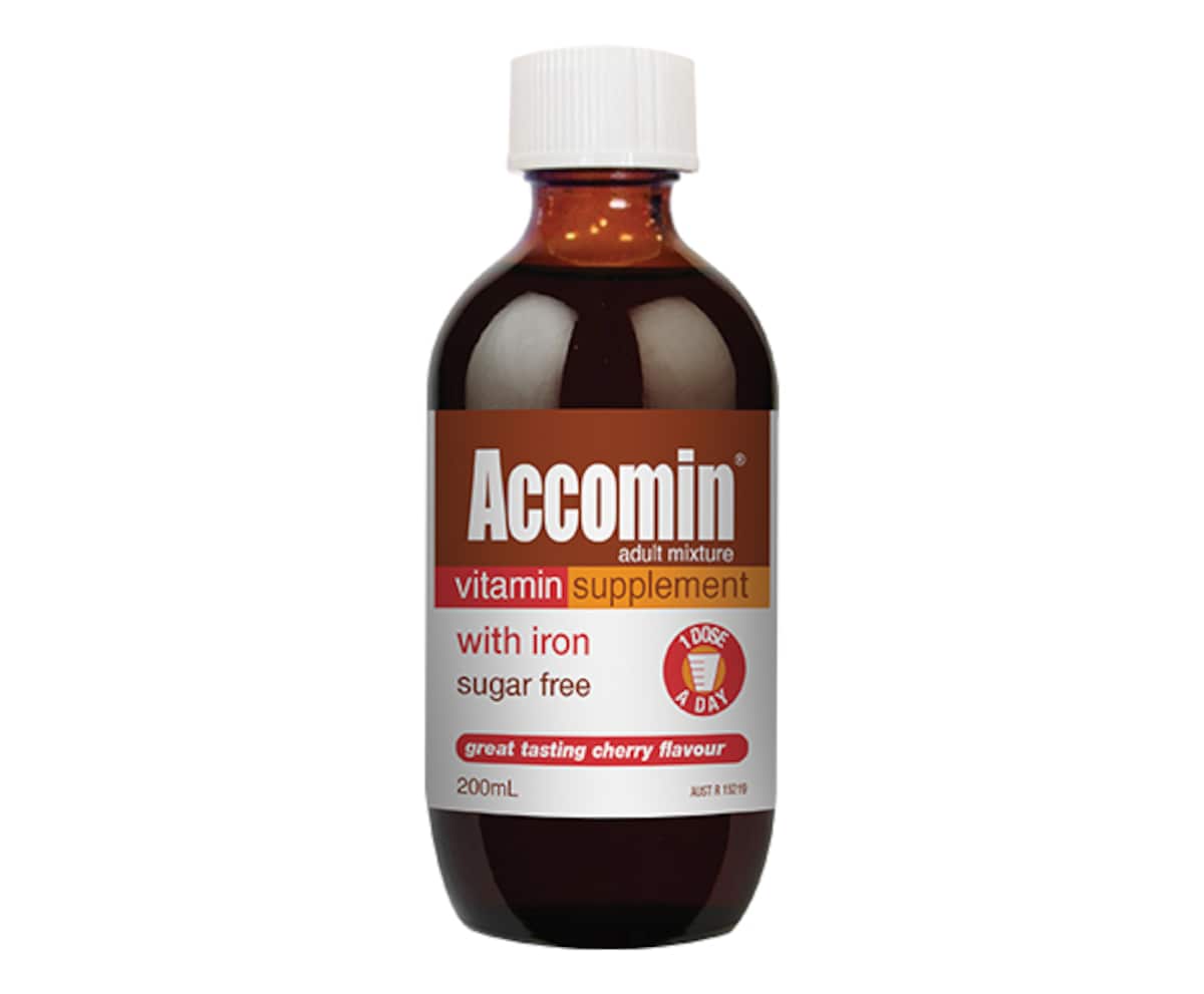Accomin Adult Mixture Vitamin Supplement 200ml