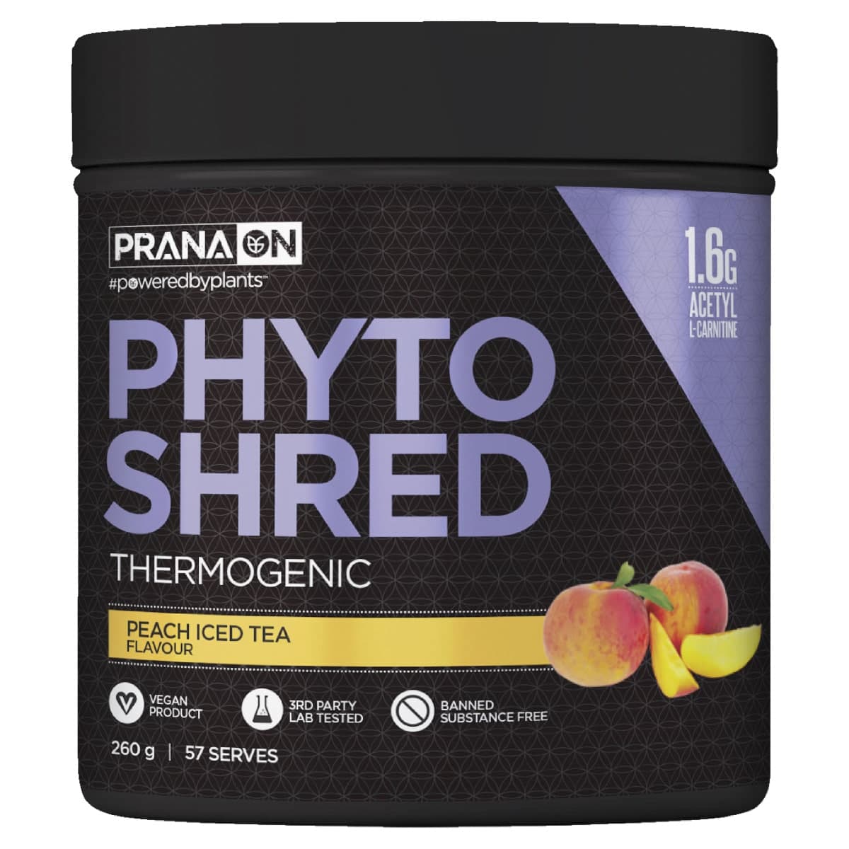 Pranaon Phytoshred Peach Ice Tea 260g