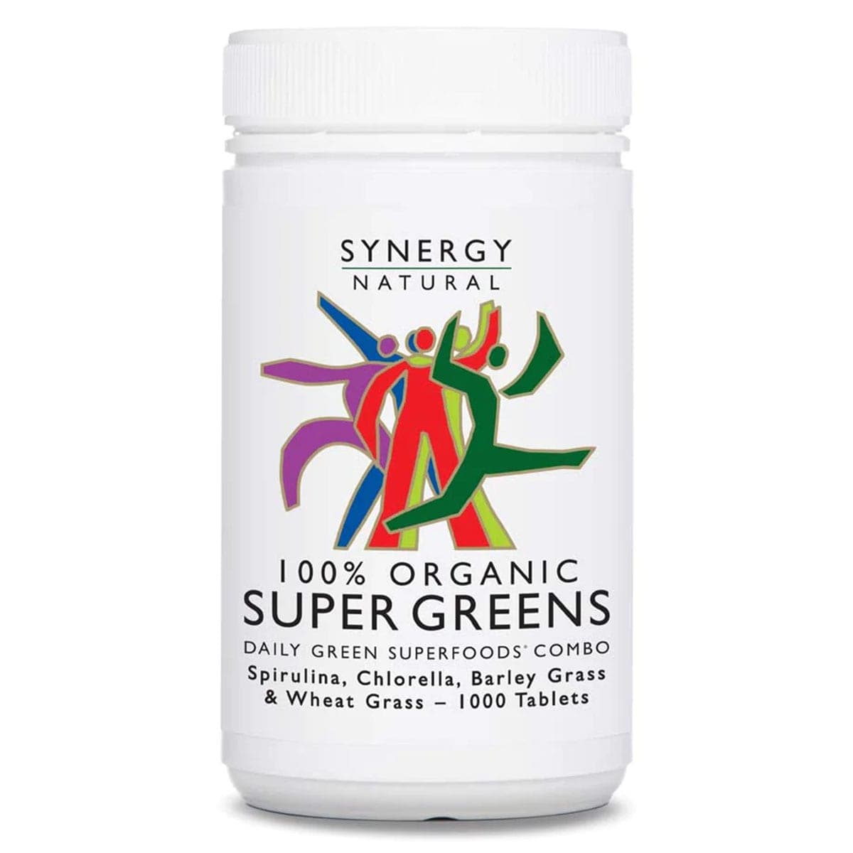 Synergy Natural Organic Super Greens 1000 Tablets