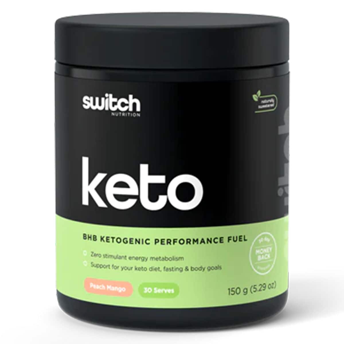 Switch Nutrition Ketogenic Performance Fuel Peach Mango 150g