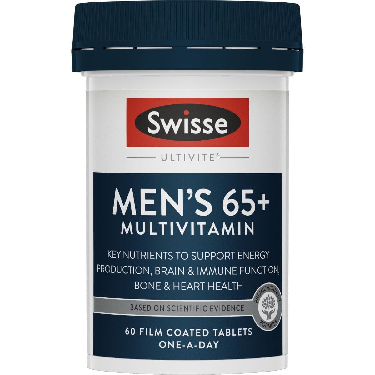 Swisse Men's Ultivite 65+ Multivitamin 60 Tablets