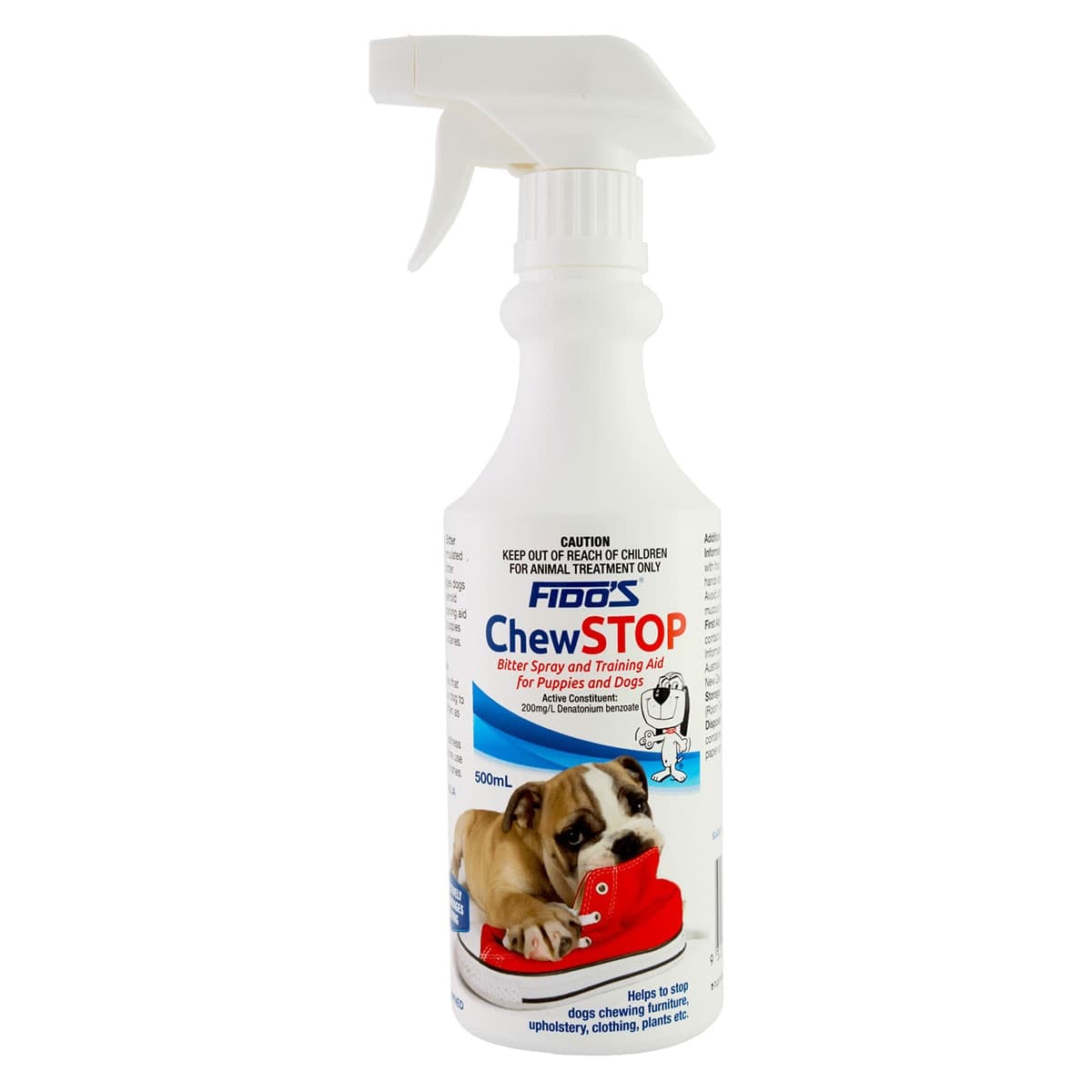 Fido's ChewSTOP Bitter Spray for Puppies & Dogs 500ml