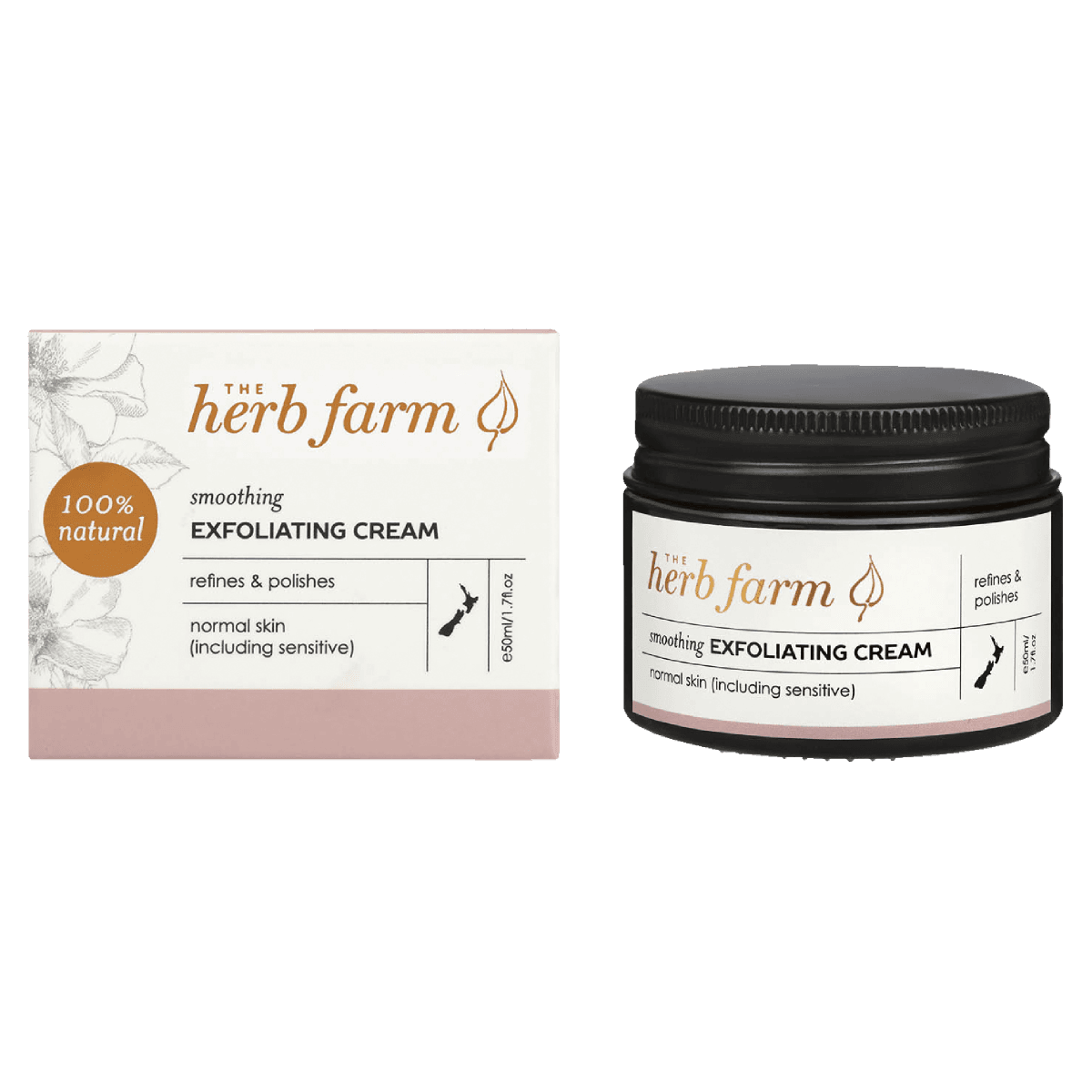 The Herb Farm Smoothing Exfoliating Cream 50ml