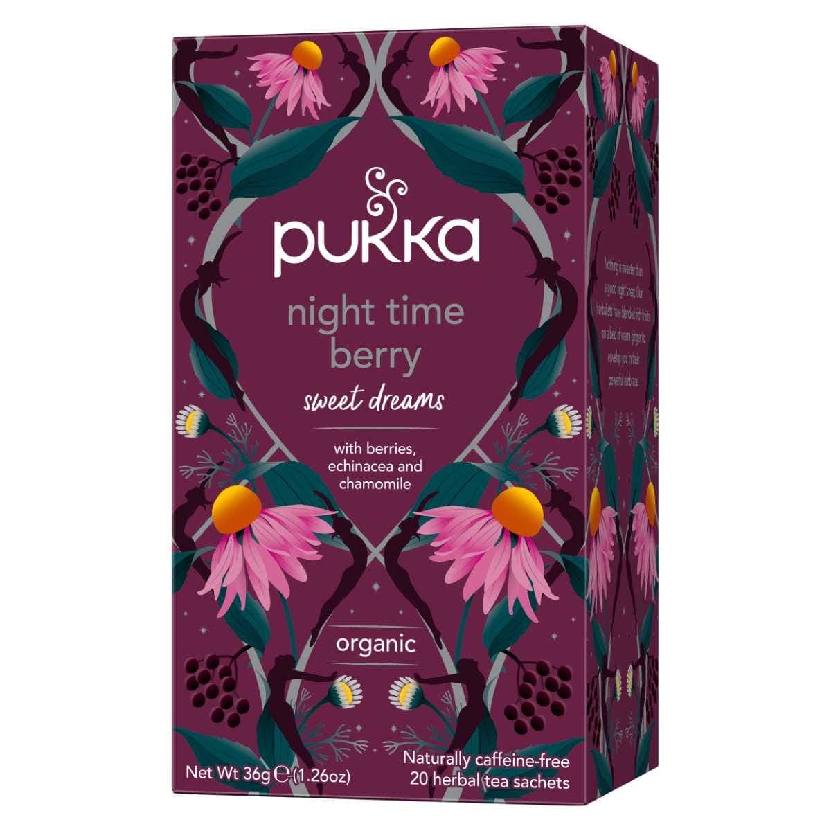 Pukka Night Time Tea Bags Berry 20 Pack
