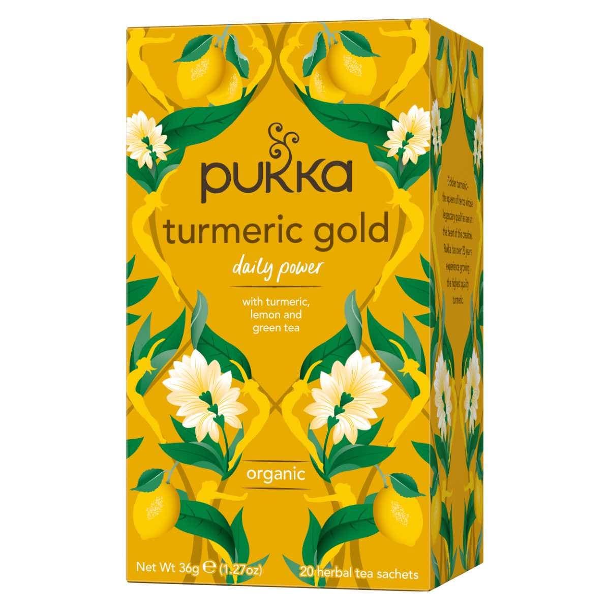 Pukka Turmeric Gold Tea Bags 20 Pack