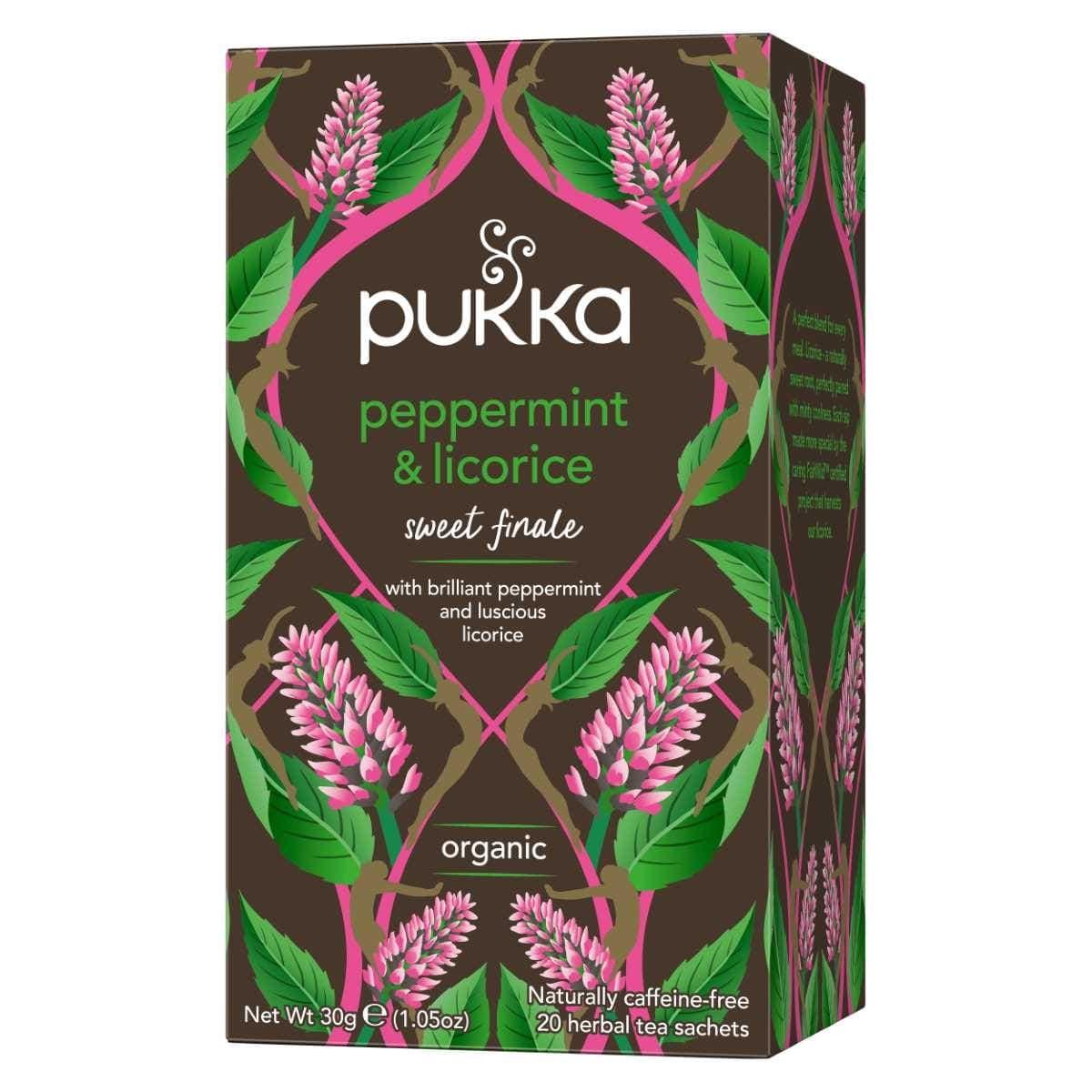 Pukka Peppermint & Licorice Tea Bags 20 Pack