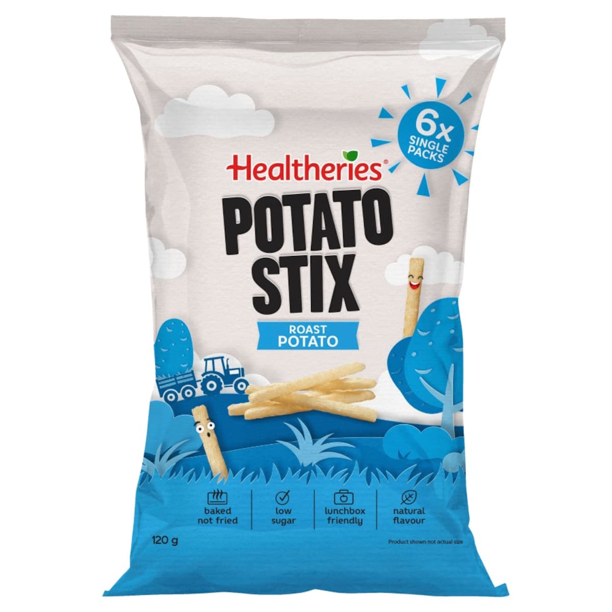 Healtheries Potato Stix Roast 6 X 20g