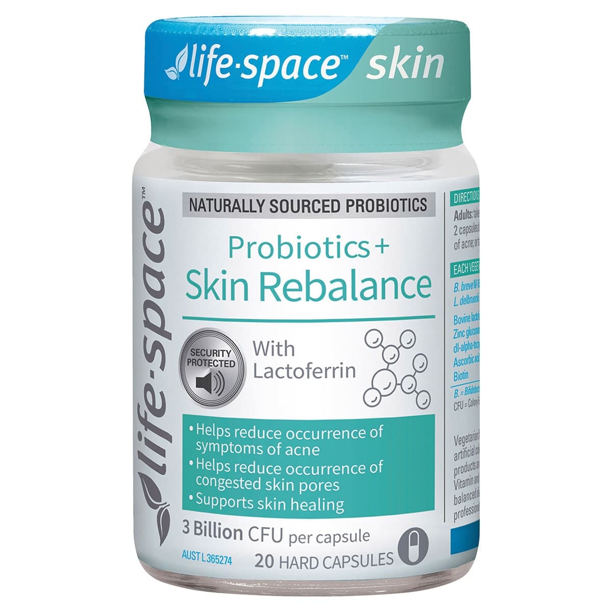 Life-Space Skin Rebalance 20 Capsules