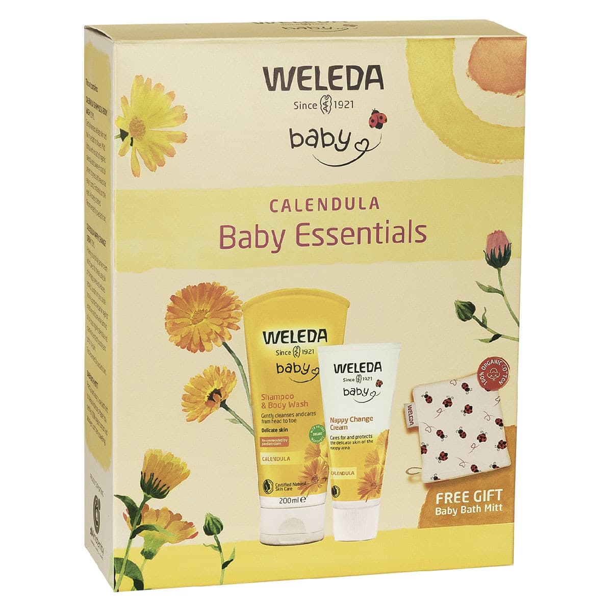Weleda Calendula Baby Essentials Pack