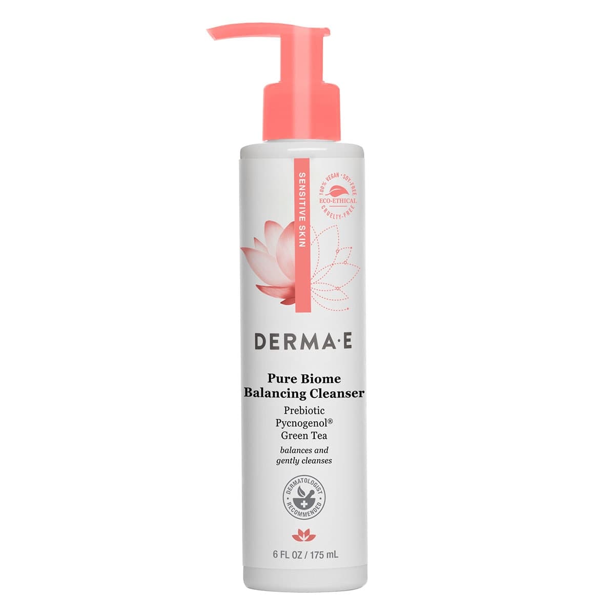 Derma E Pure Biome Balancing Cleanser 175ml