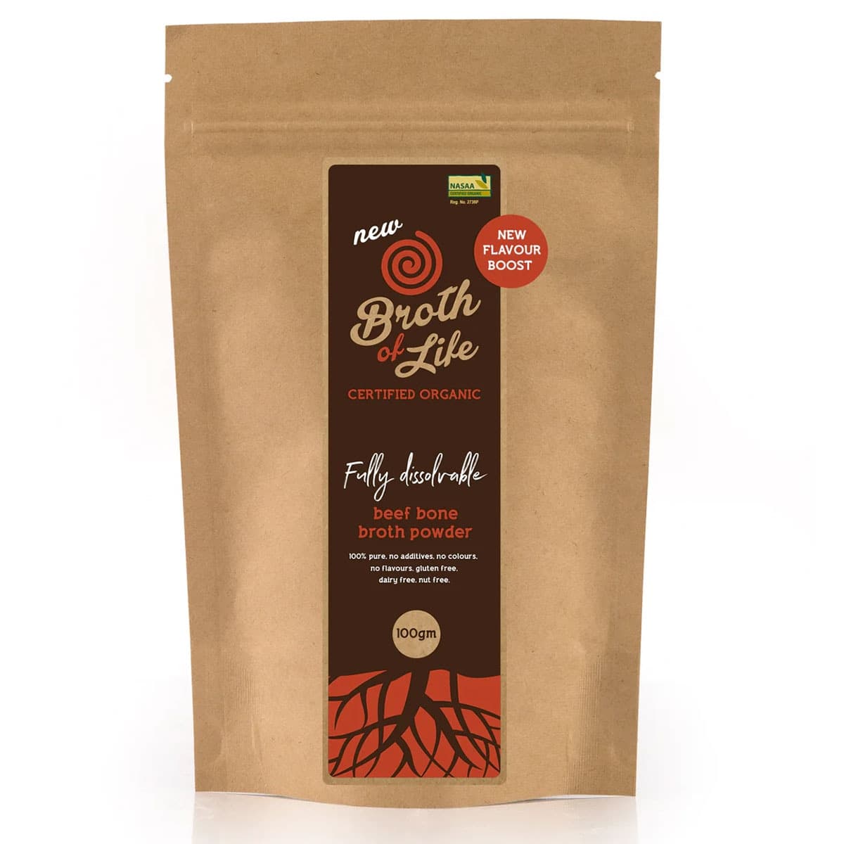 Broth Of Life Organic Freeze Dried Beef Bone Broth Powder 100g