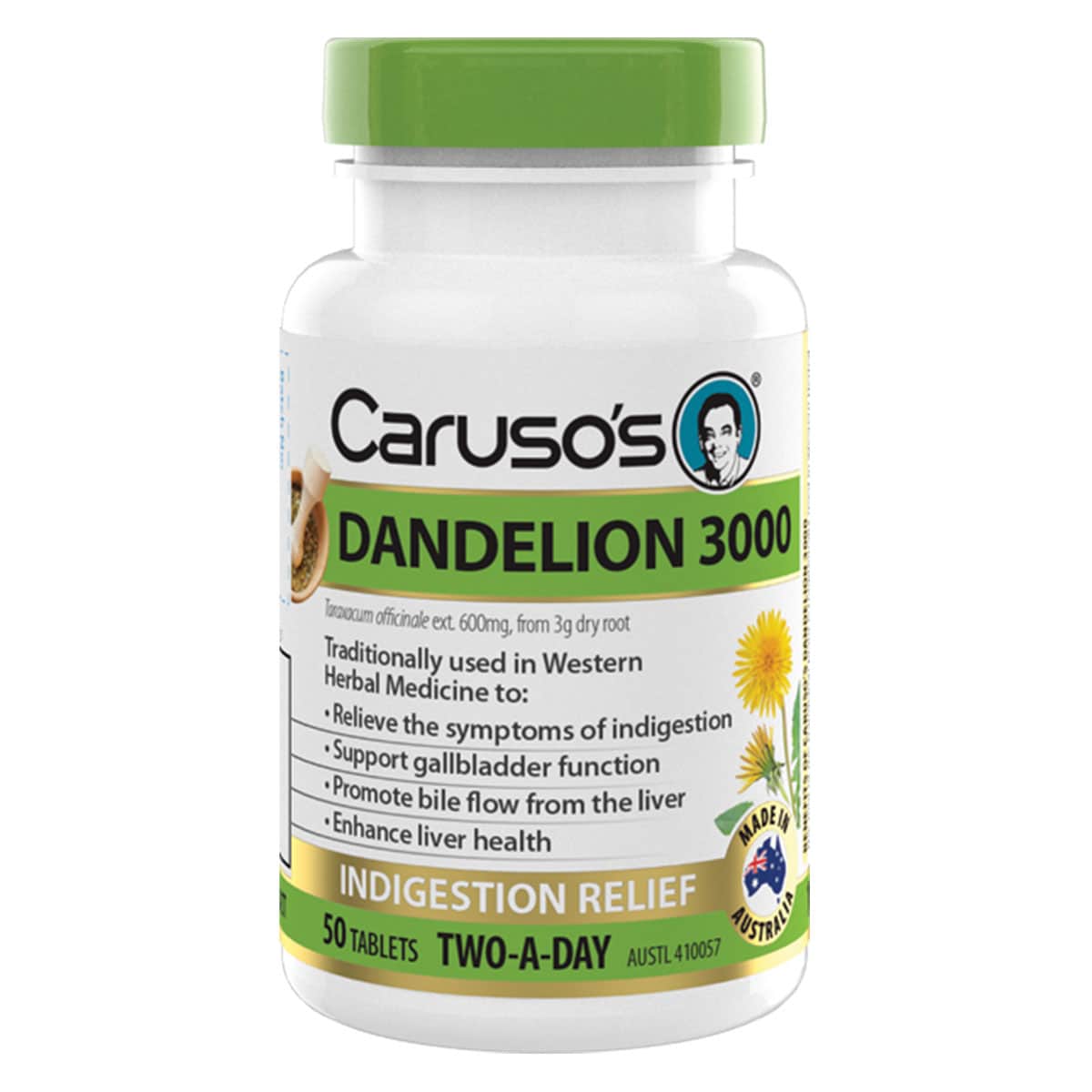 Carusos Dandelion 3000 50 Tablets