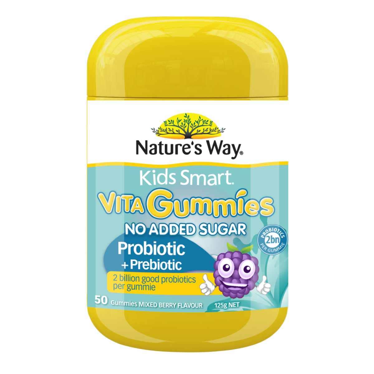 Nature's Way Kids Smart Vita Gummies Probiotic + Prebiotic 50 Pack