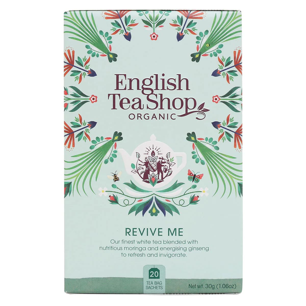 English Tea Shop Organic Wellness Tea Revive Me 20 Tea Bags