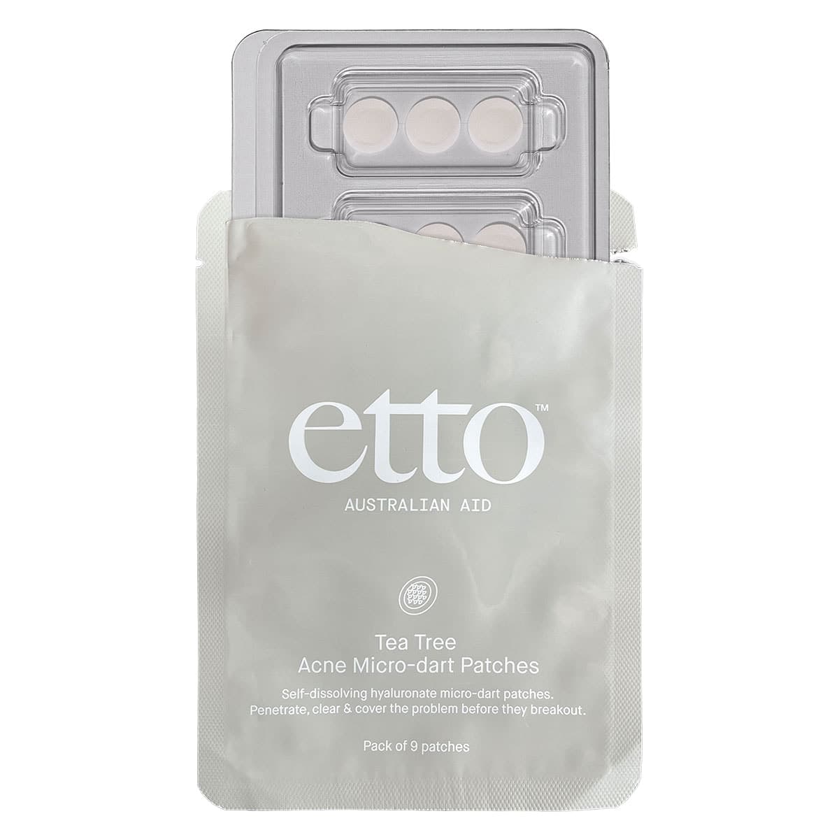 ETTO Australia Acne Micro-dart Patches 9 Pack