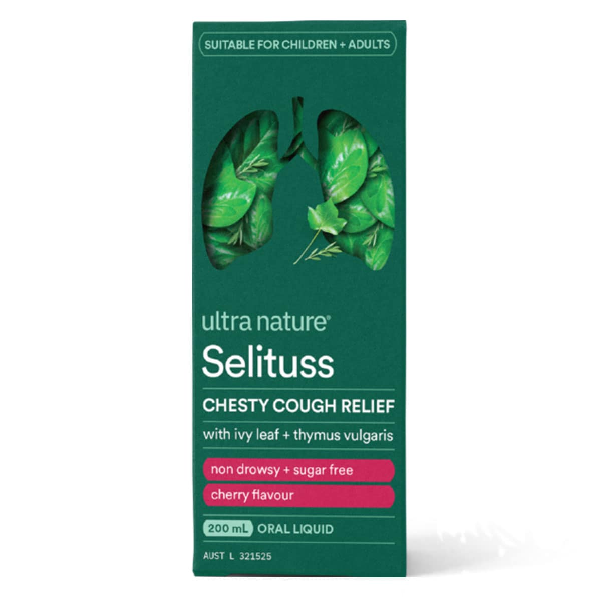 Ultra Nature Selituss Chesty Cough Syrup 200ml
