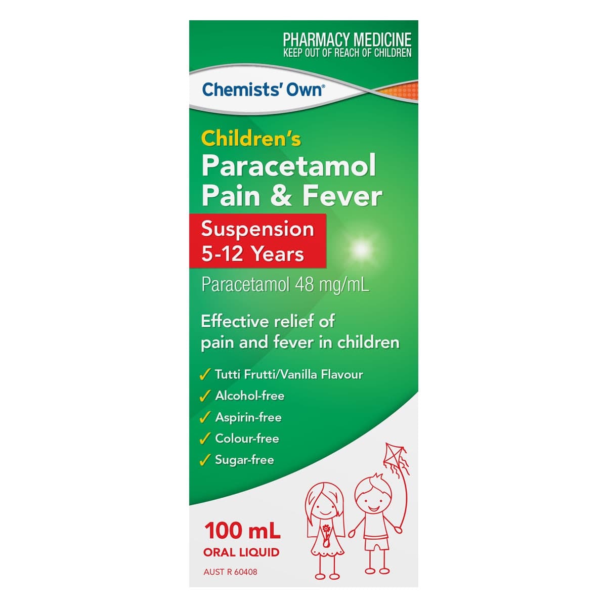 Chemists Own Children's Paracetamol Suspension 5-12 Years 100ml