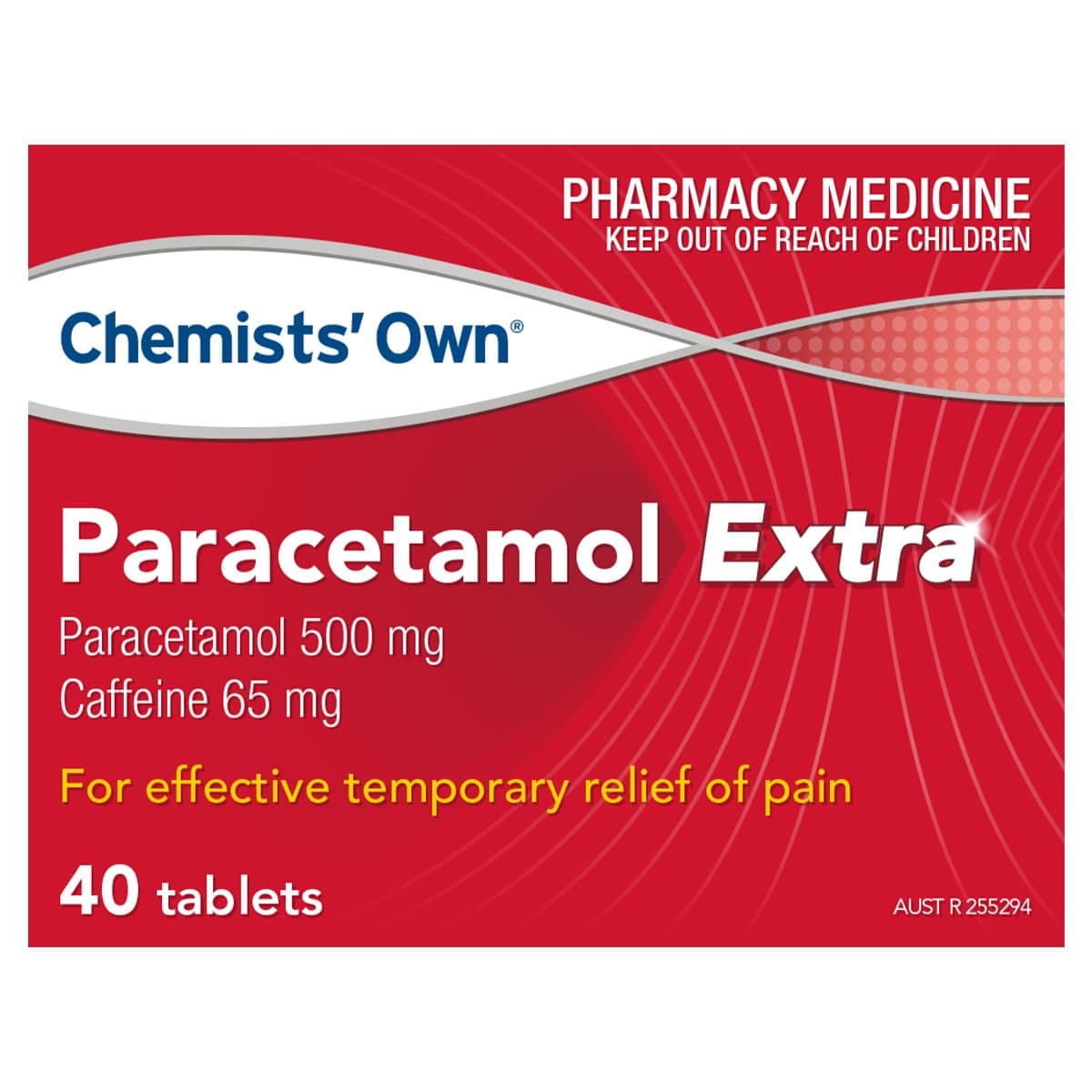 Chemists Own Paracetamol Extra 40 Tablets
