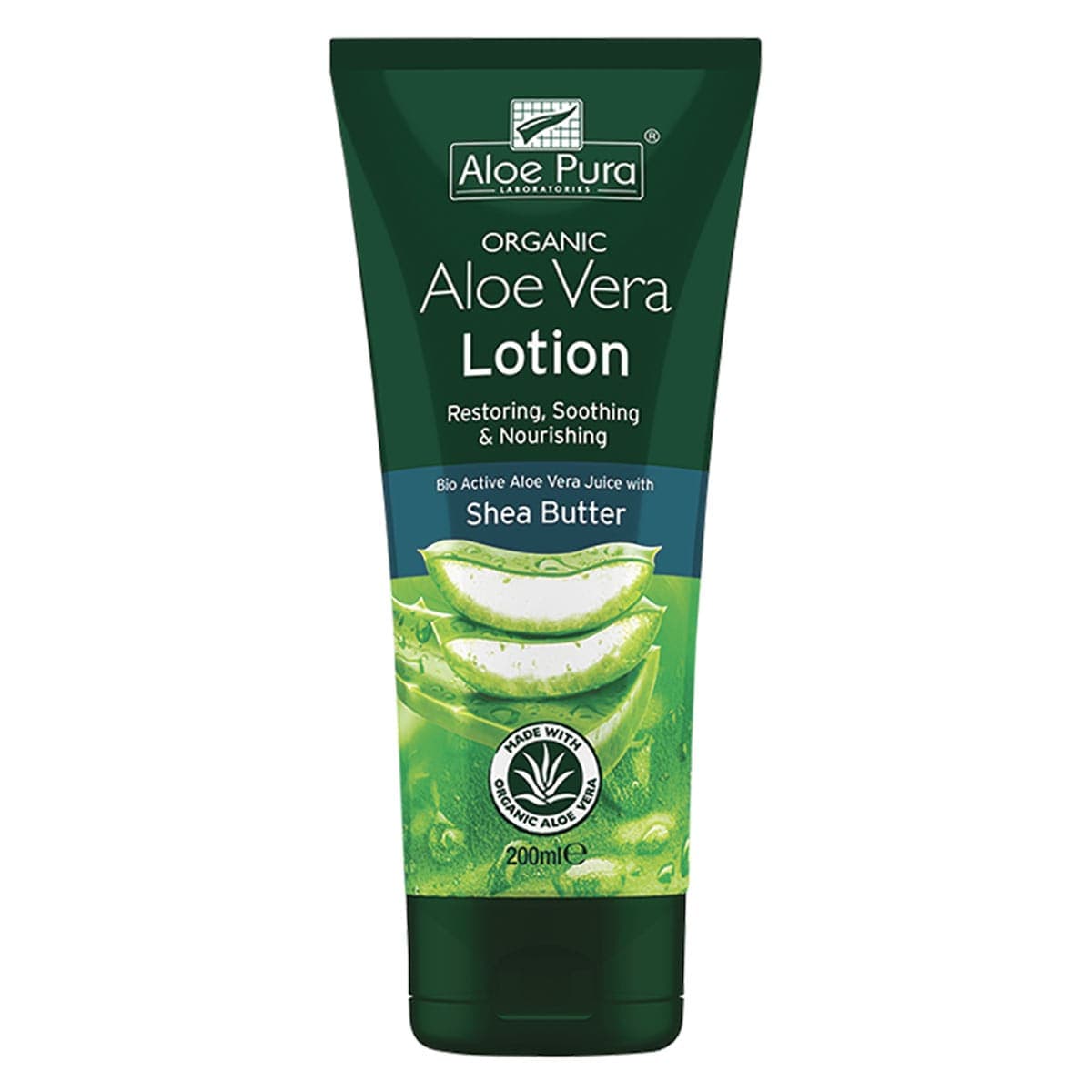 Aloe Pura Aloe Vera Lotion with Shea Butter 200ml