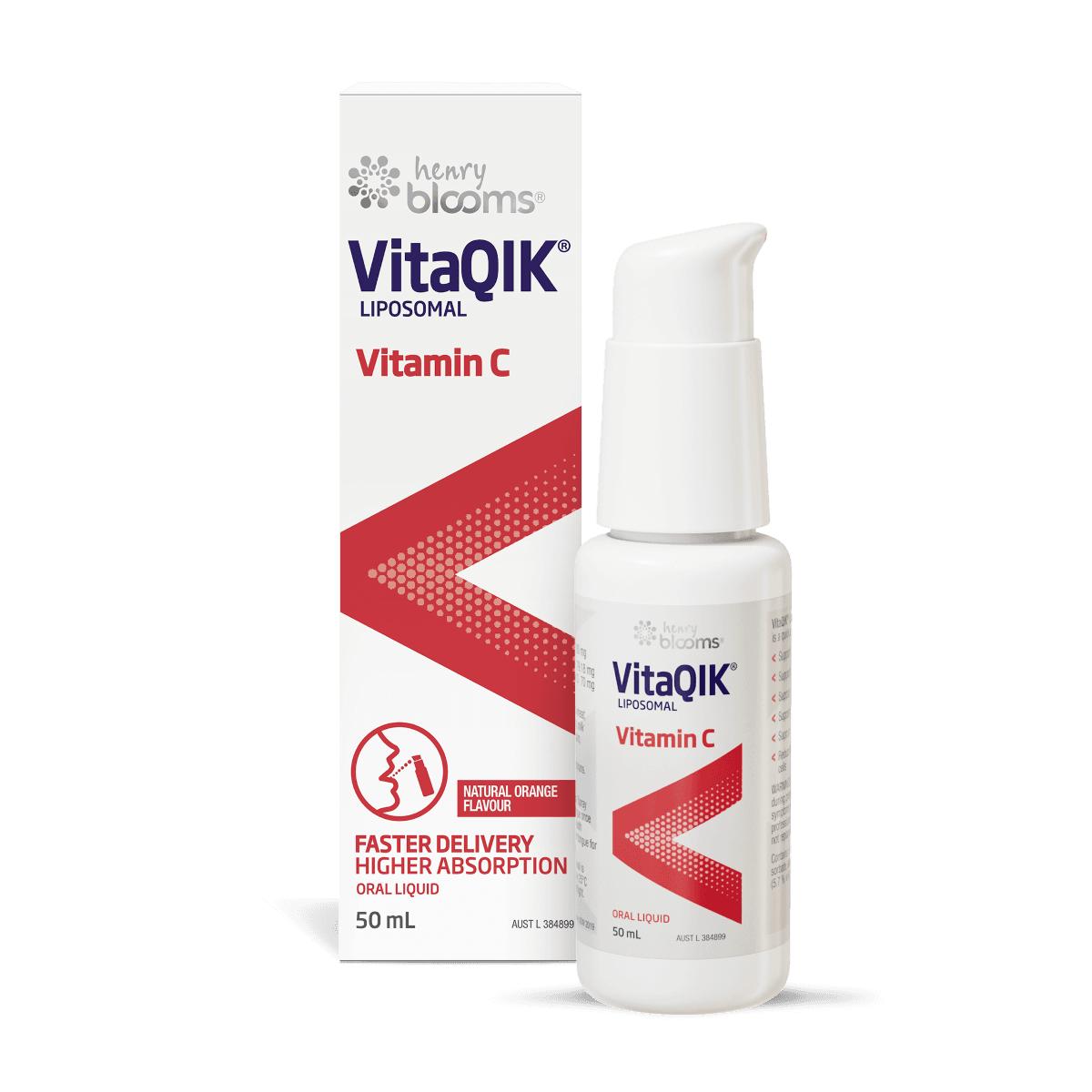 Henry Blooms VitaQIK Liposomal Vitamin C 50ml