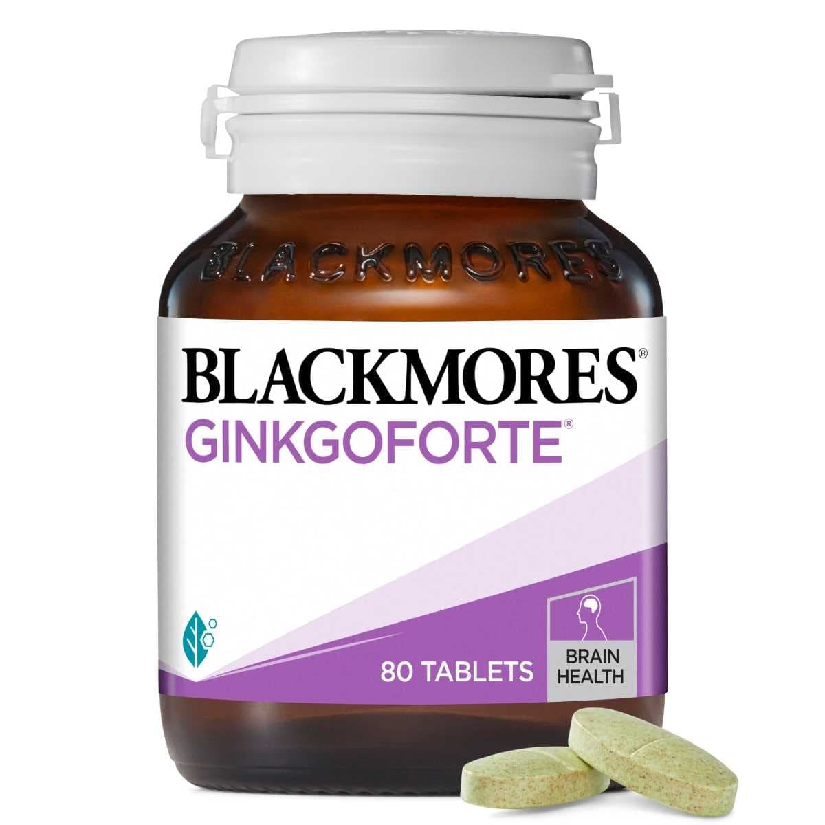 Blackmores Ginkgoforte 2000mg 80 Tablets
