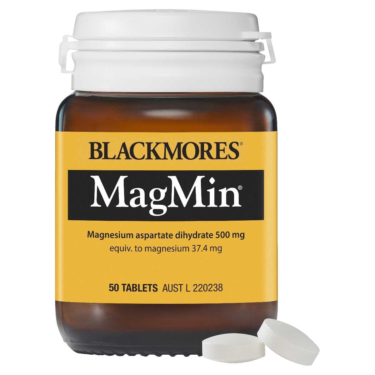 Blackmores MagMin 500mg 50 Tablets
