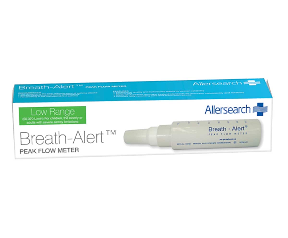Allersearch Breath-Alert Peak Flow Meter Standard