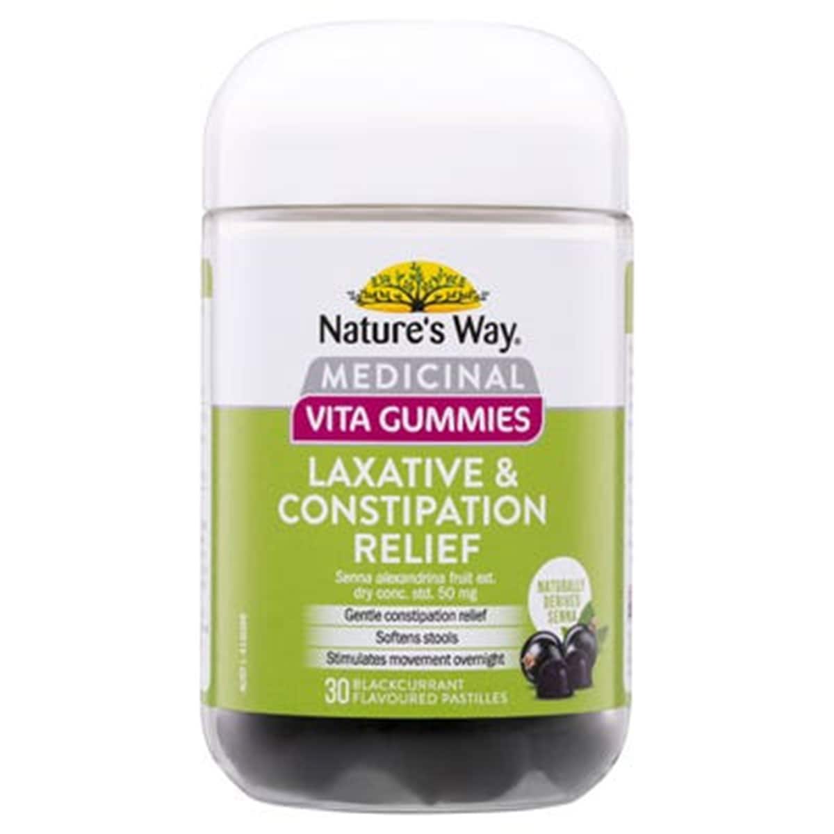 Nature's Way Medicinal Vita Gummies Laxative 30 Pack