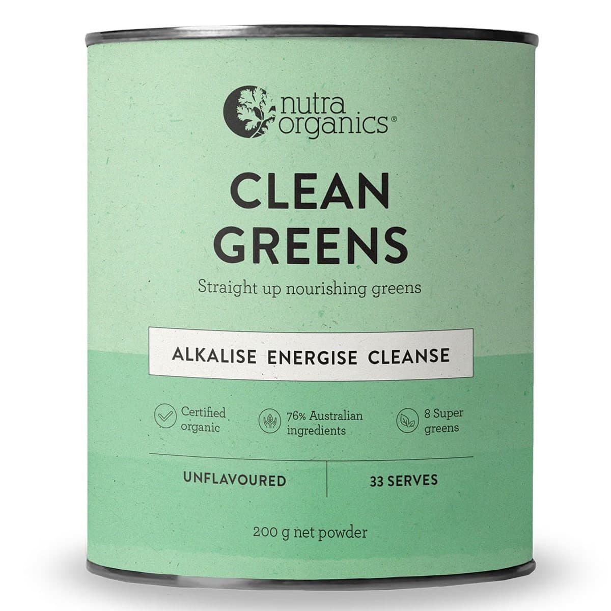 Nutra Naturals Clean Greens Powder 200g