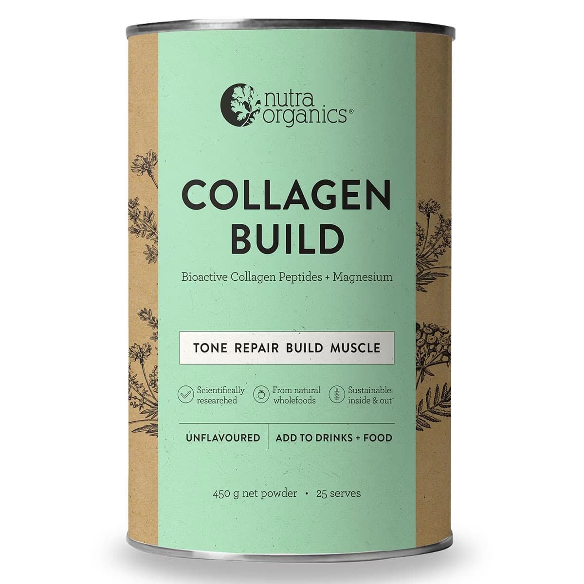 Nutra Naturals Collagen Build Powder 450g