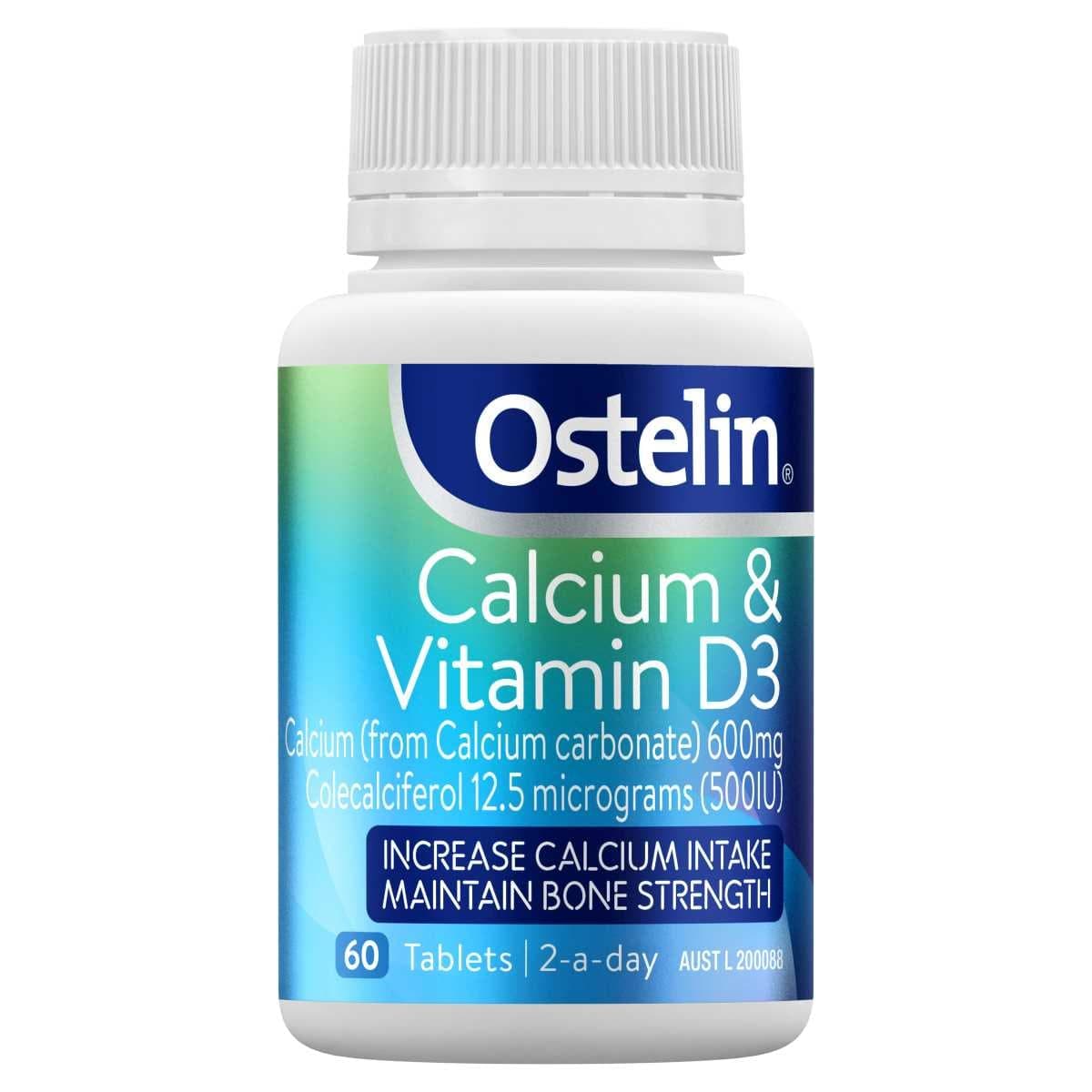 Ostelin Calcium & Vitamin D3 - 60 Tablets