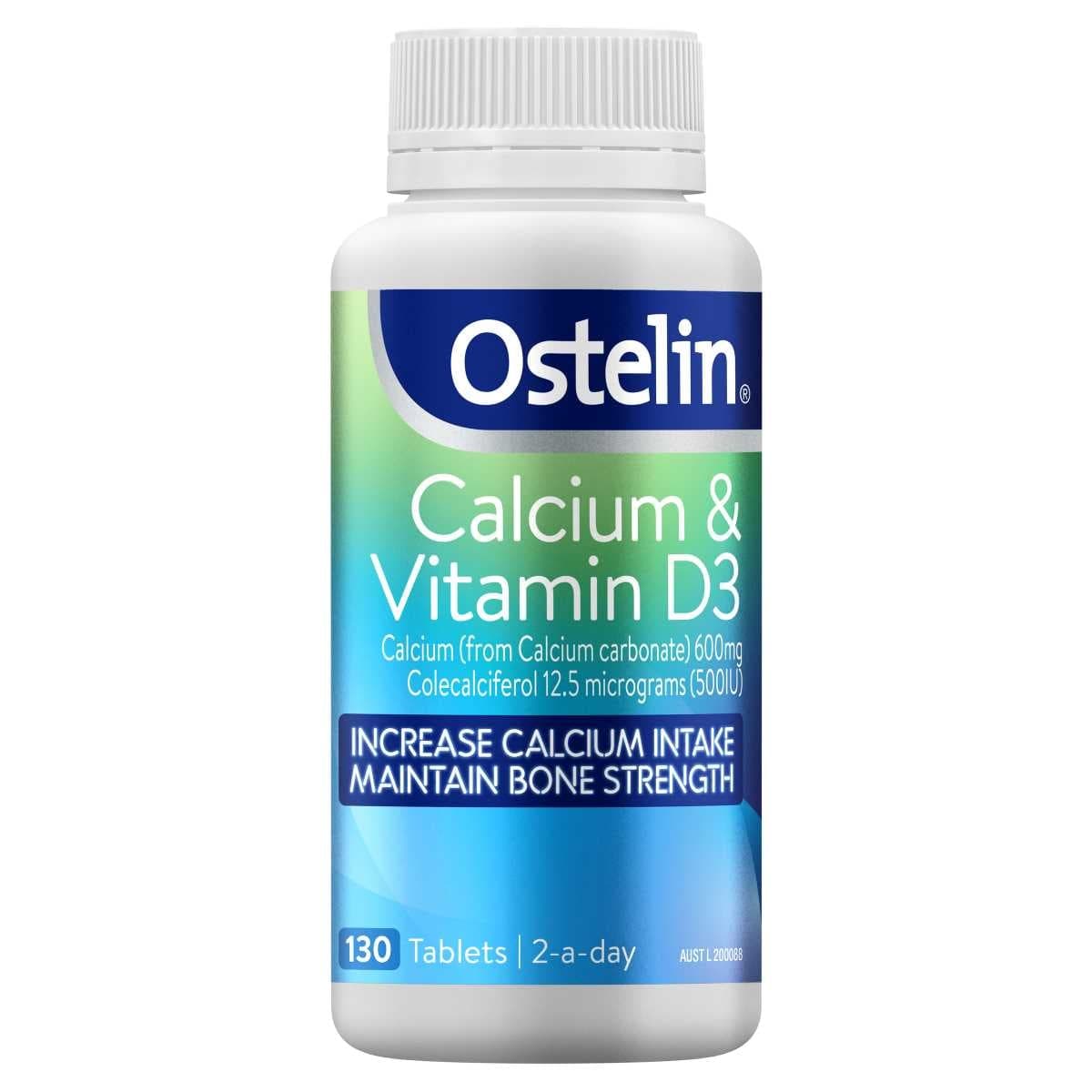 Ostelin Calcium & Vitamin D3 130 Tablets