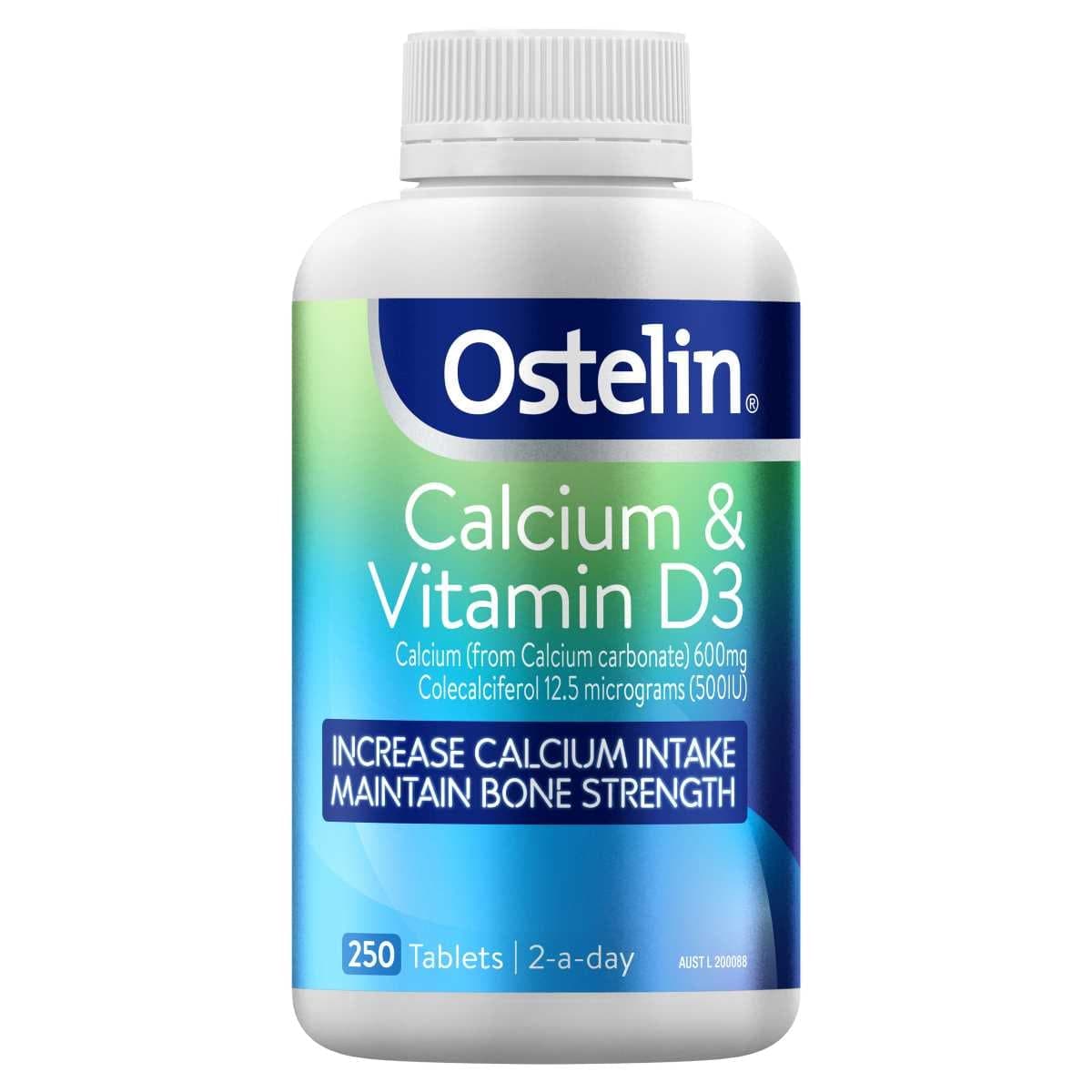 Ostelin Calcium & Vitamin D3 - 250 Tablets