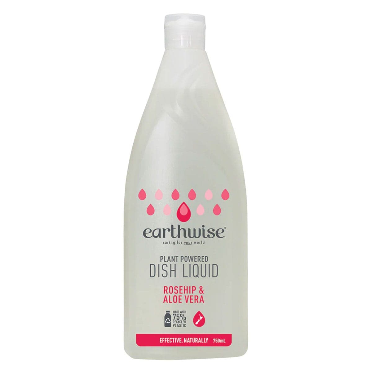 Earthwise Dish Liquid Rosehip & Aloe Vera 750ml