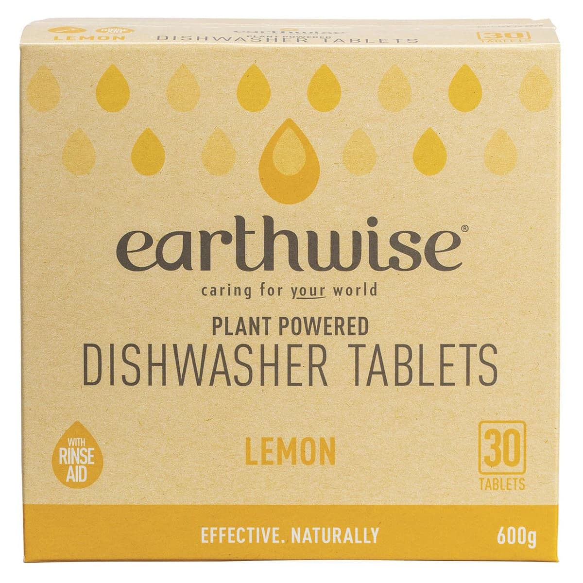 Earthwise Dishwasher Tablets Lemon 30 Pack