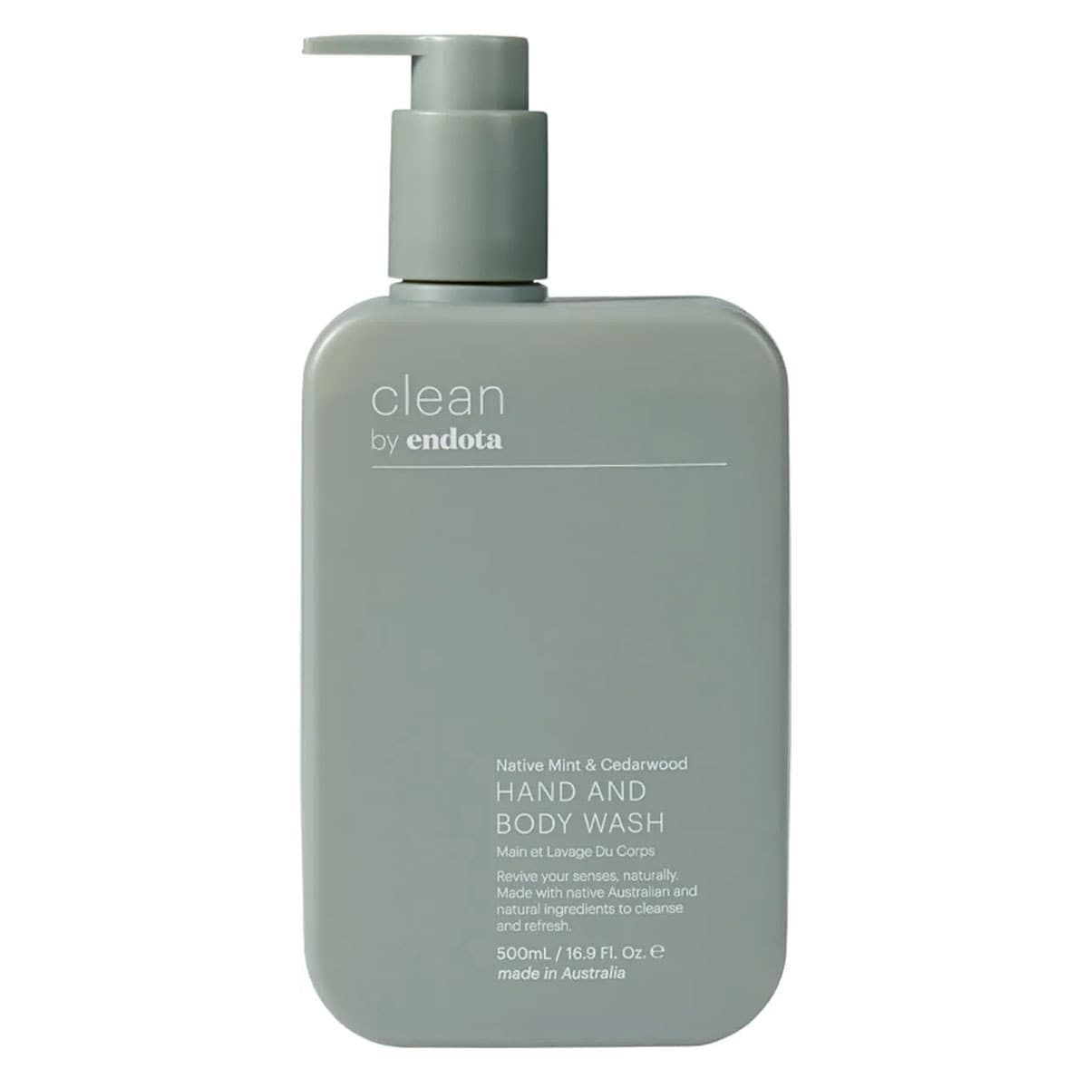Endota Clean Native Mint & Cedarwood Hand & Body Wash 500ml