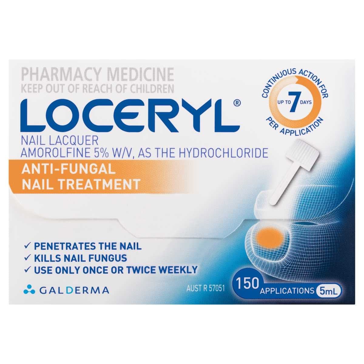 Loceryl Anti-Fungal Nail Lacquer Treatment Kit 5ml