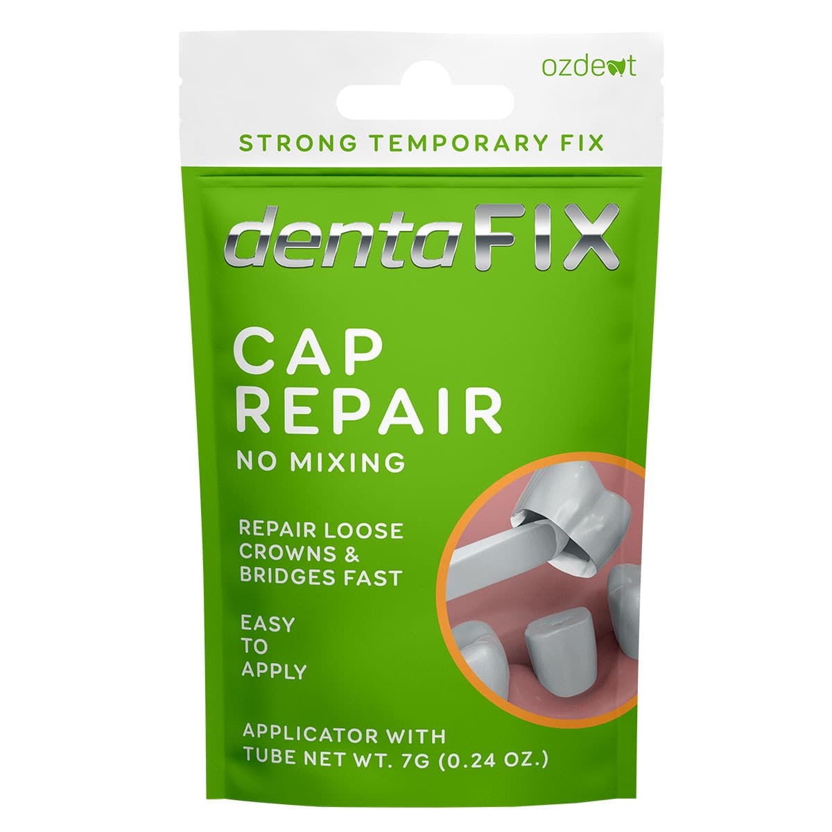 Dentafix Temporary Dental Cement Cap Repair 7g