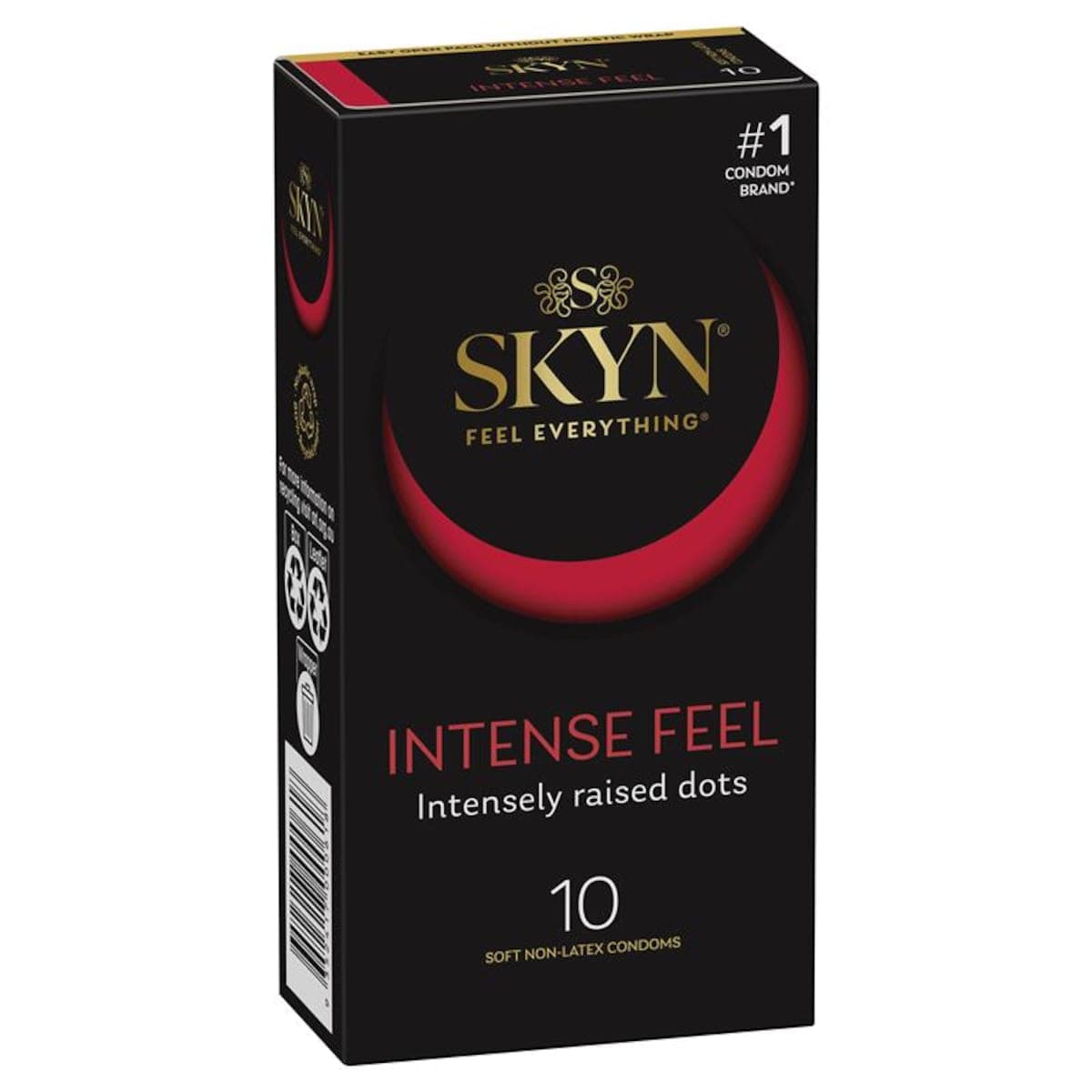 SKYN Intense Feel Non Latex Condoms 10 Pack