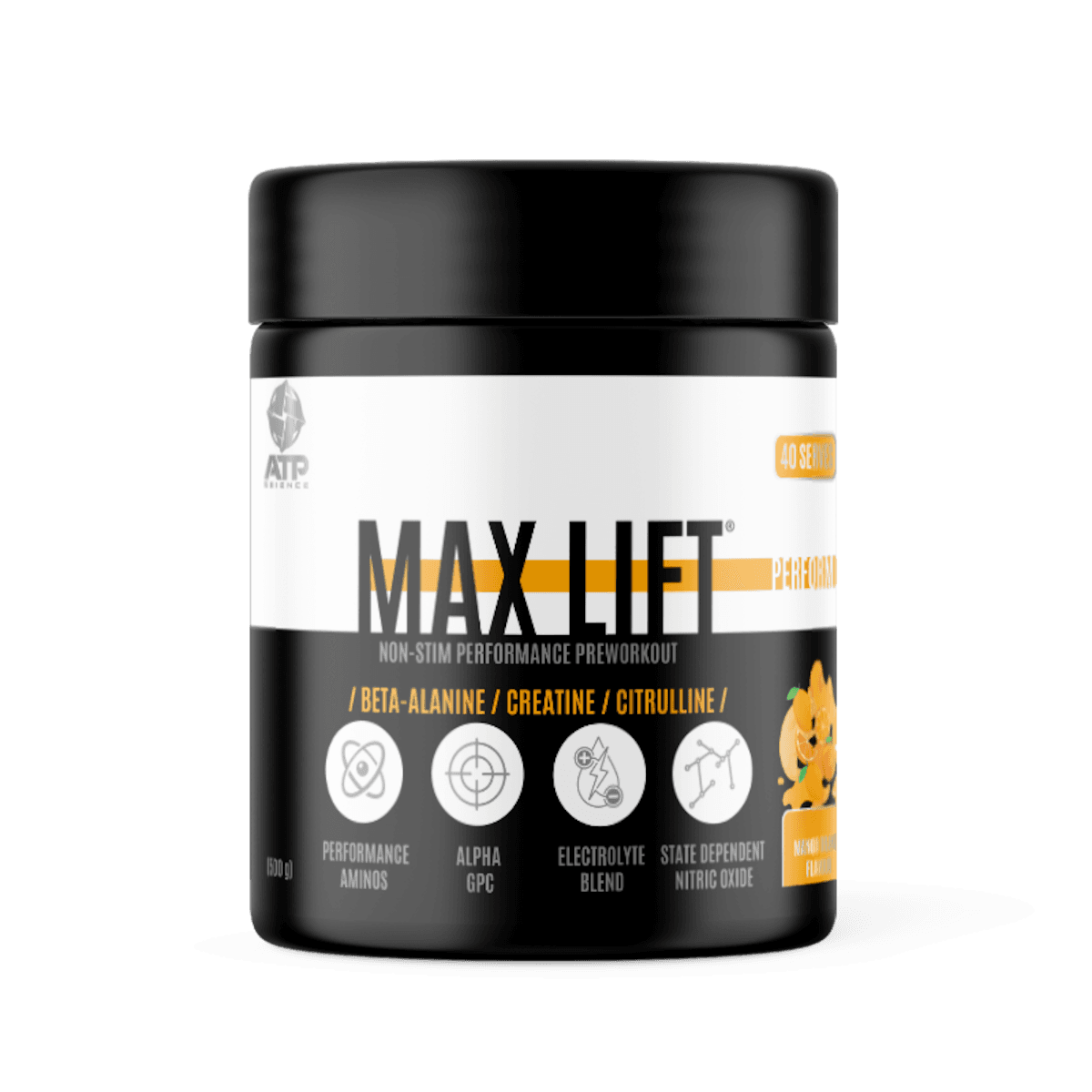 ATP Science Max Lift Mango Orange 500g