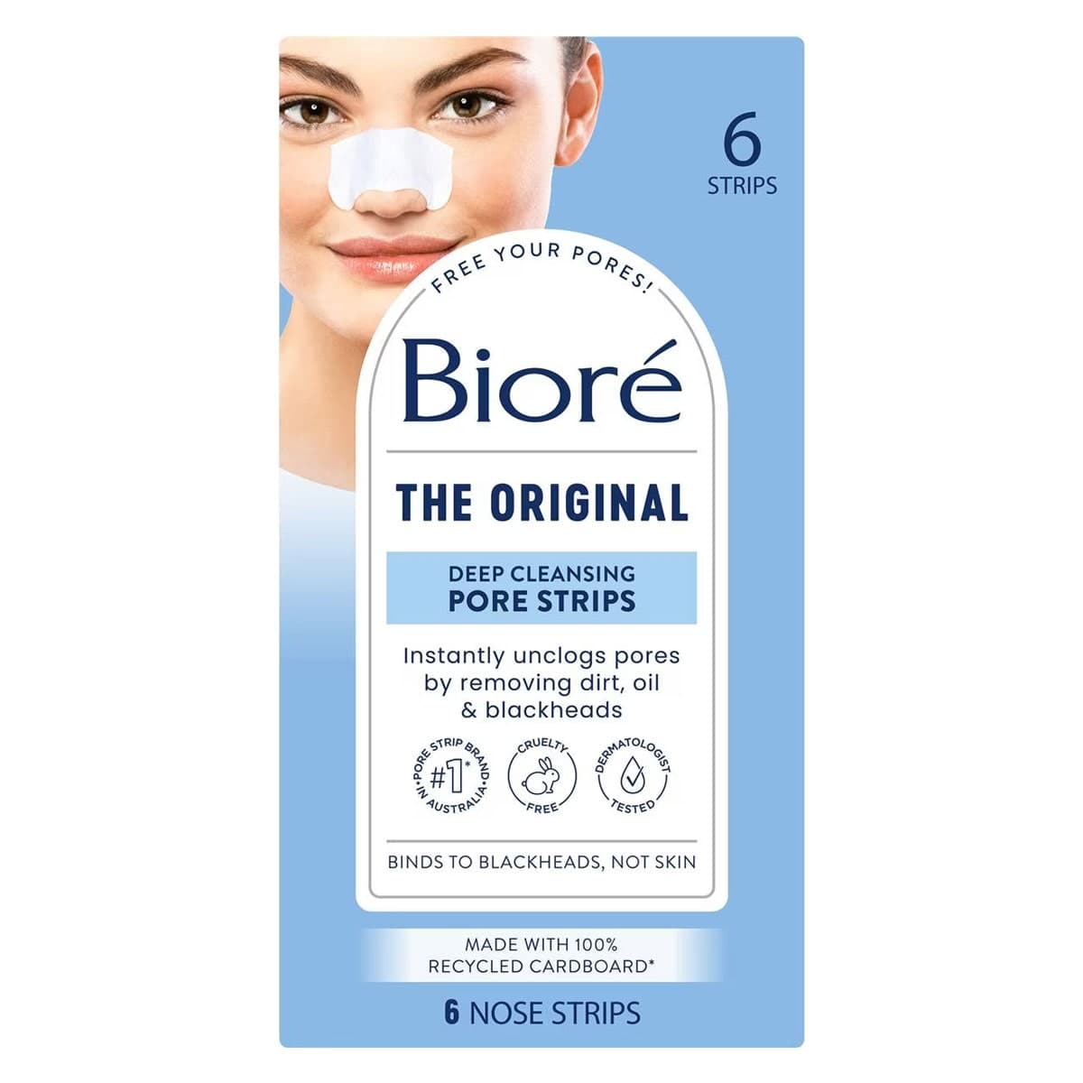 Biore The Original Deep Cleansing Pore Strips 6 Pack